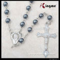 Rosary Hematite Beads necklace BZH6006
